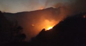 Lào Cai: Huy động gần 400 người dập lửa cháy rừng